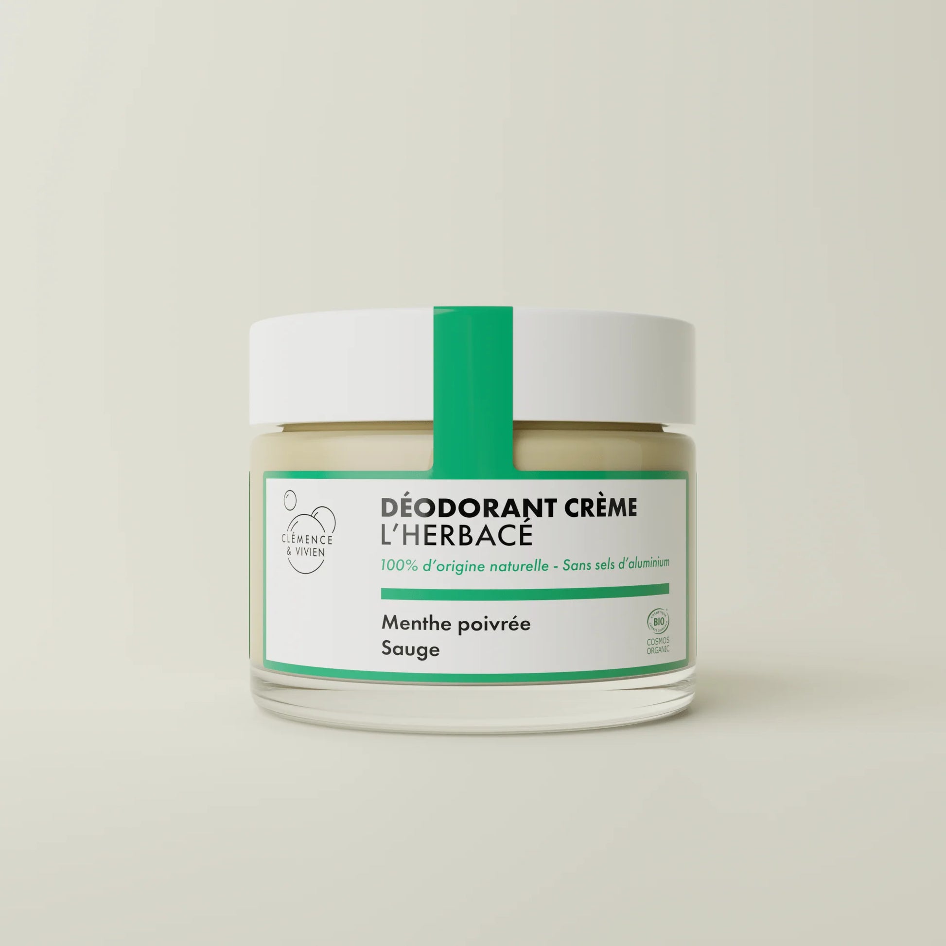 Déodorant crème naturel L'Herbacé