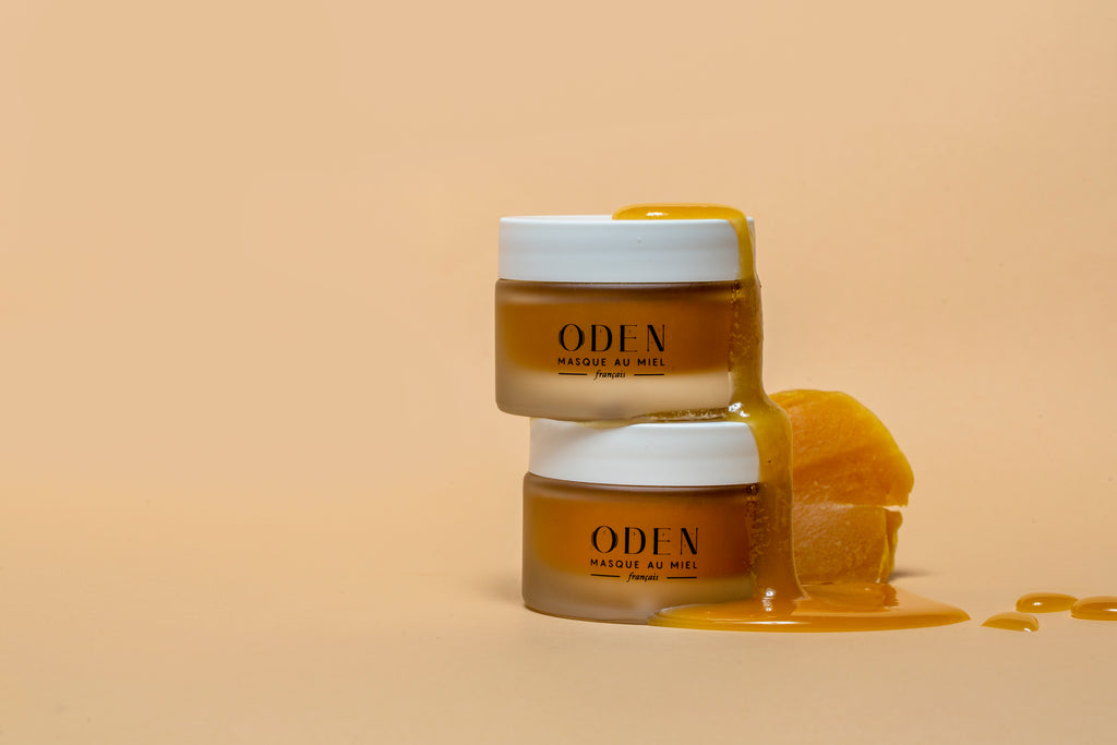 oden-double-masque-visage-miel-soin-produit-de-beaute-au-naturel